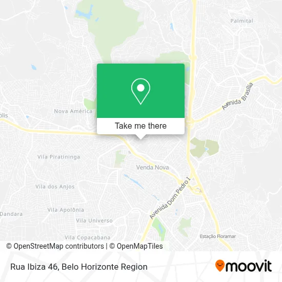 Rua Ibiza 46 map