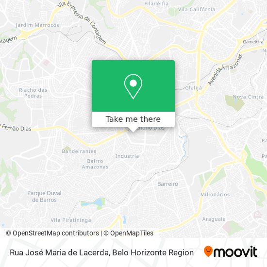 Rua José Maria de Lacerda map