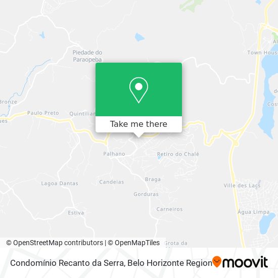 Condomínio Recanto da Serra map