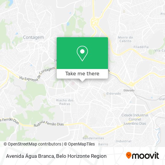 Avenida Água Branca map