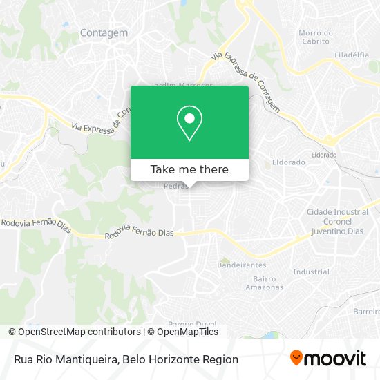 Rua Rio Mantiqueira map