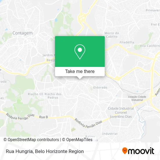 Rua Hungria map