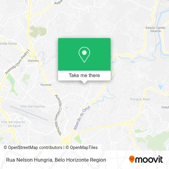 Rua Nelson Hungria map