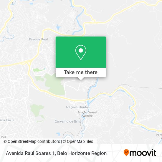 Avenida Raul Soares 1 map