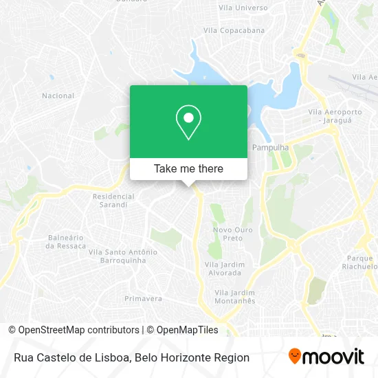 Rua Castelo de Lisboa map