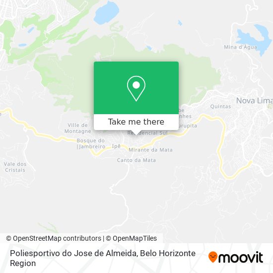 Poliesportivo do Jose de Almeida map