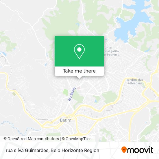 rua silva Guimarães map