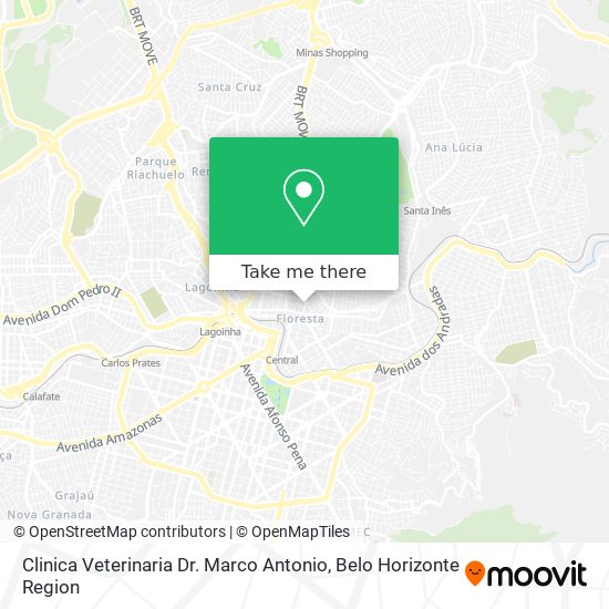 Clinica Veterinaria Dr. Marco Antonio map