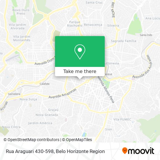 Rua Araguari 430-598 map