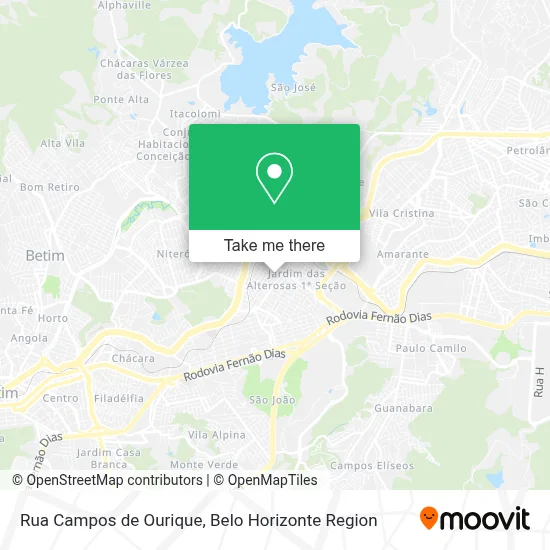 Rua Campos de Ourique map