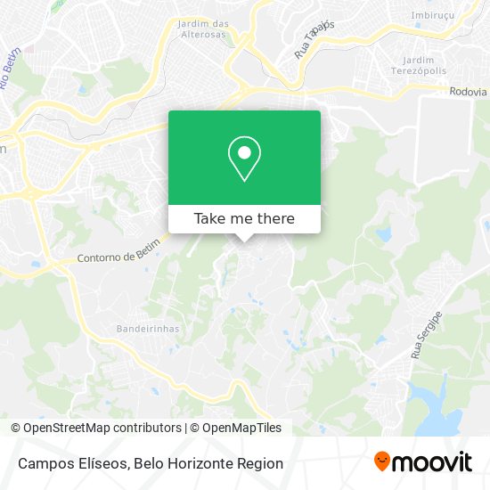 Campos Elíseos map