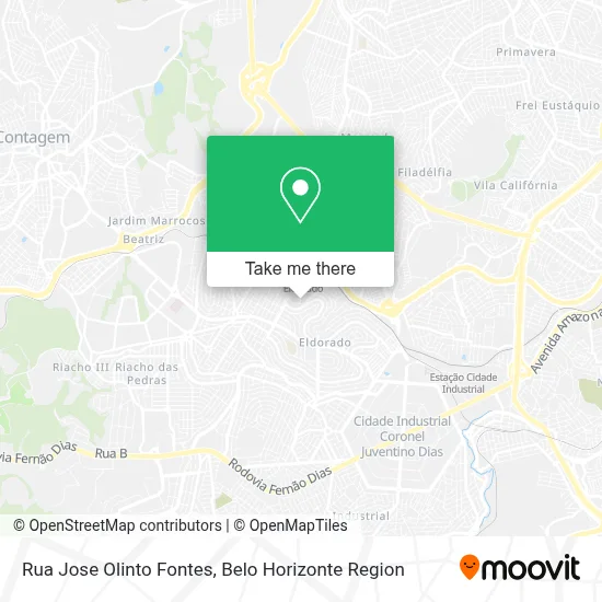Rua Jose Olinto Fontes map