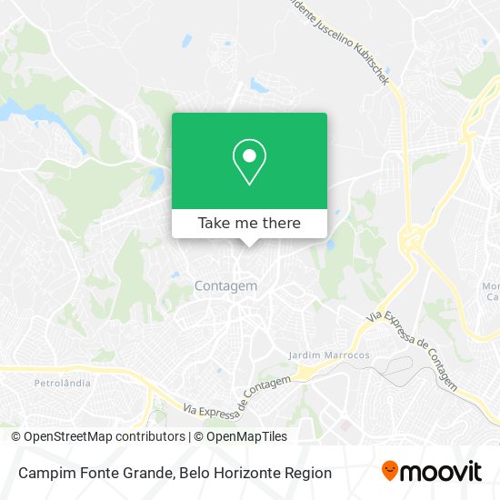 Campim Fonte Grande map
