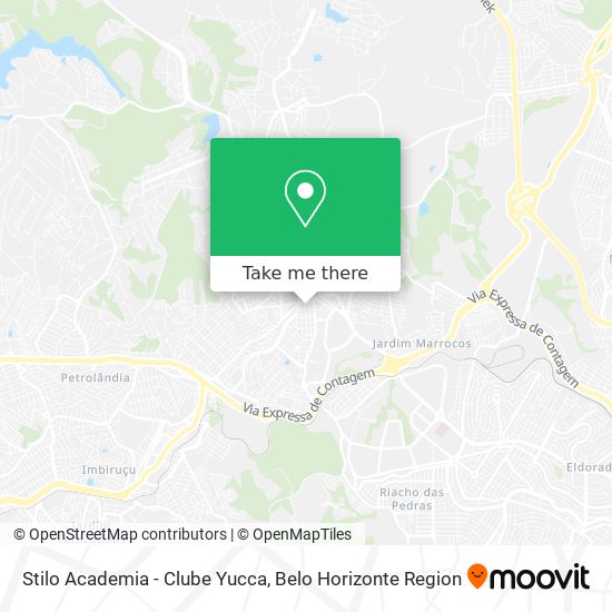 Stilo Academia - Clube Yucca map