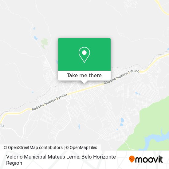 Velório Municipal Mateus Leme map