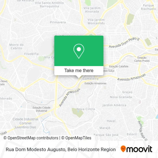 Rua Dom Modesto Augusto map