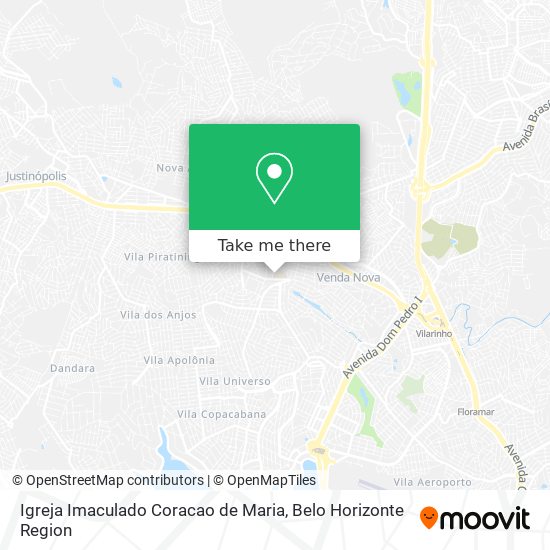 Igreja Imaculado Coracao de Maria map