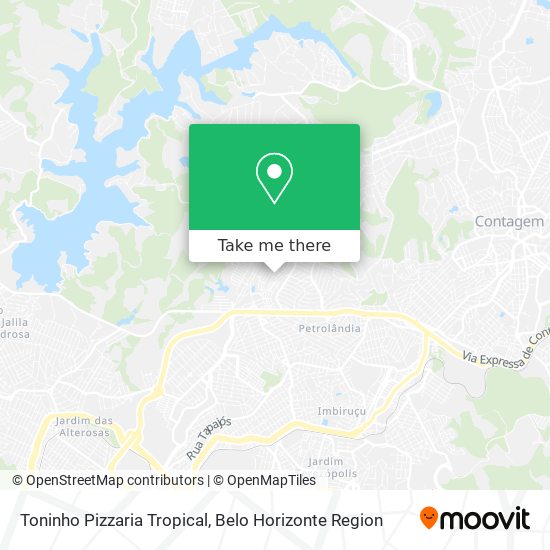 Toninho Pizzaria Tropical map