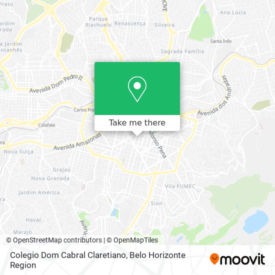 Colegio Dom Cabral Claretiano map