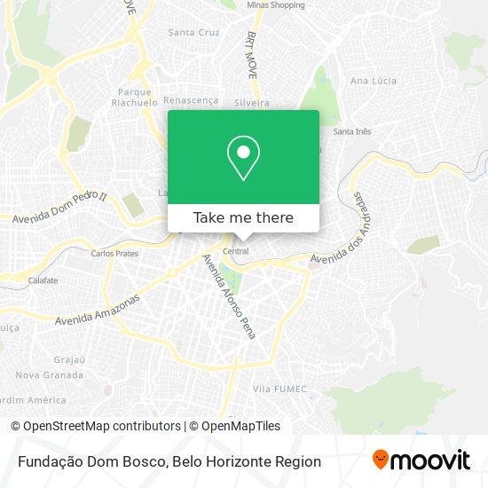 Fundação Dom Bosco map