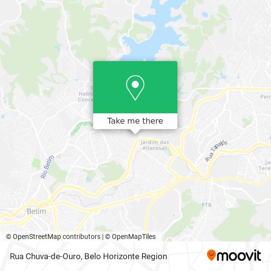 Rua Chuva-de-Ouro map