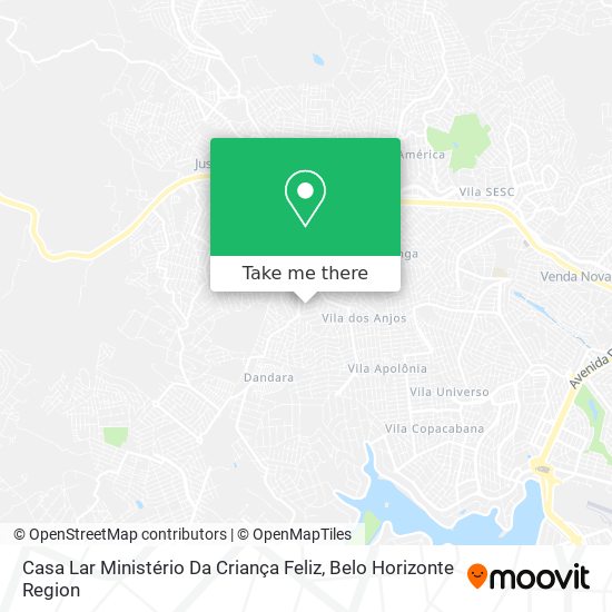 Casa Lar Ministério Da Criança Feliz map