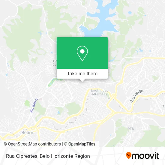 Rua Ciprestes map