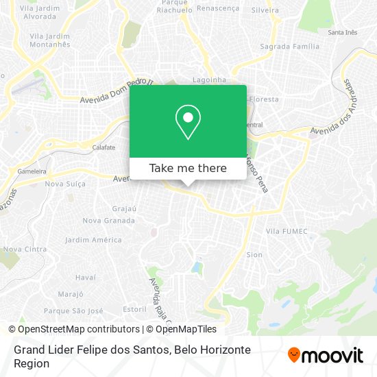 Grand Lider Felipe dos Santos map