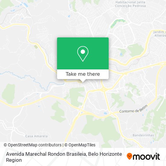 Avenida Marechal Rondon Brasileia map