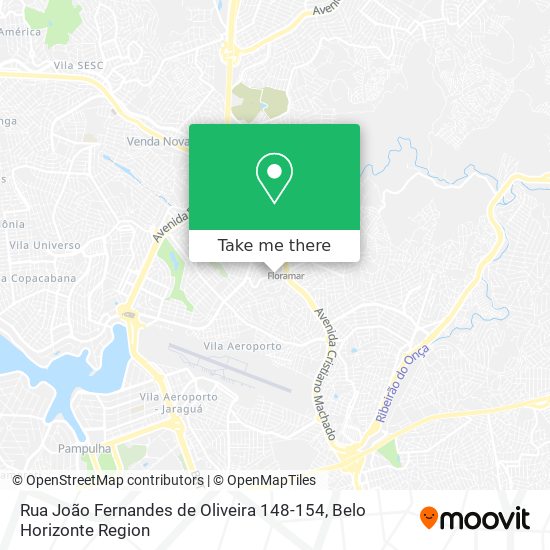 Mapa Rua João Fernandes de Oliveira 148-154