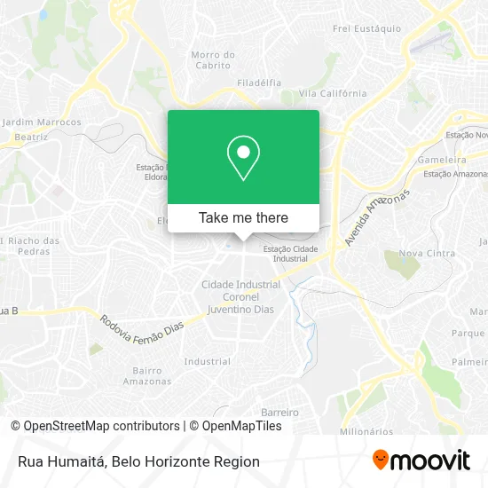 Rua Humaitá map