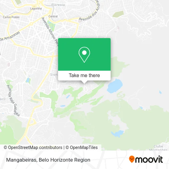 Mangabeiras map
