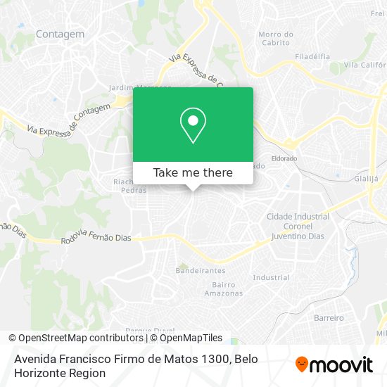 Avenida Francisco Firmo de Matos 1300 map