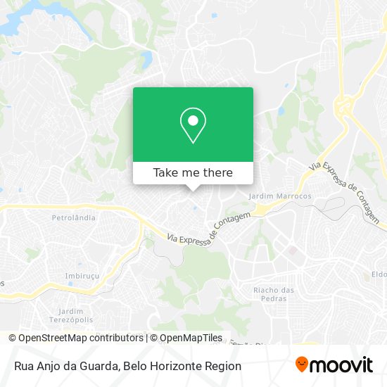 Rua Anjo da Guarda map