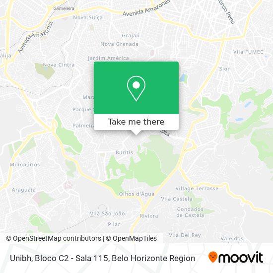 Unibh, Bloco C2 - Sala 115 map