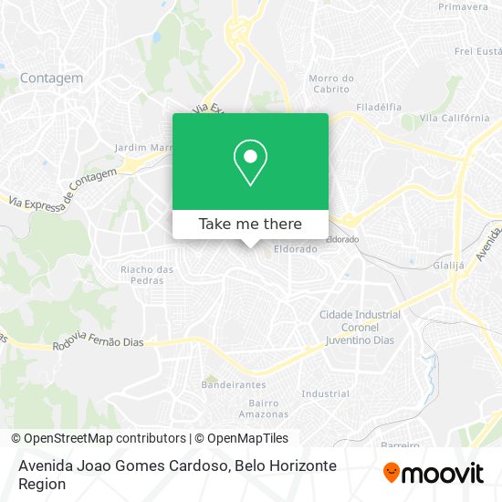 Avenida Joao Gomes Cardoso map