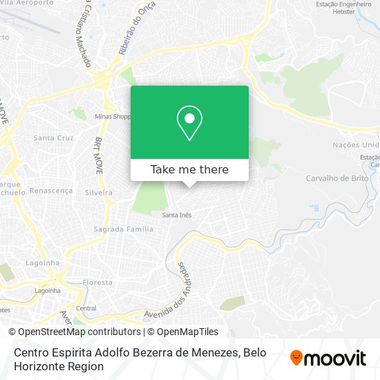 Centro Espirita Adolfo Bezerra de Menezes map