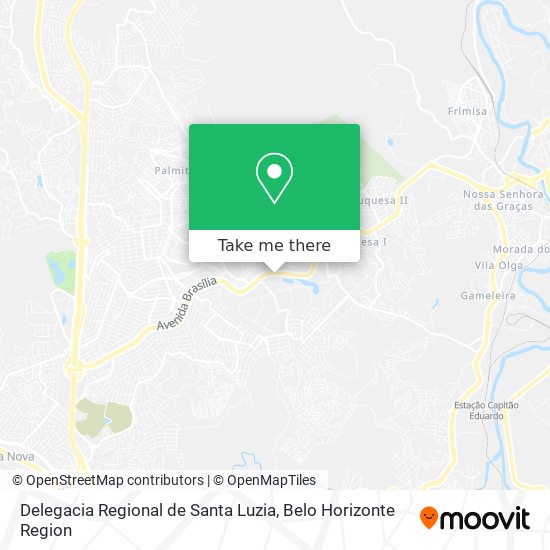 Delegacia Regional de Santa Luzia map