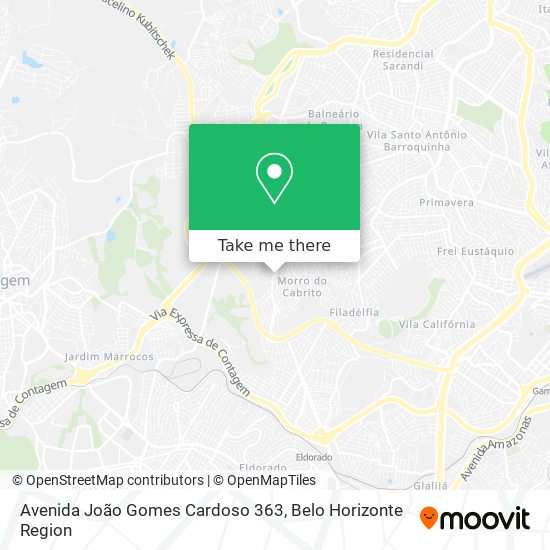 Avenida João Gomes Cardoso 363 map