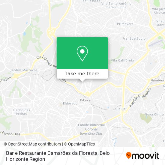Bar e Restaurante Camarões da Floresta map