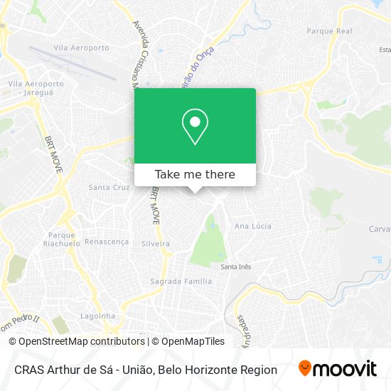 CRAS Arthur de Sá - União map