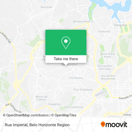 Rua Imperial map