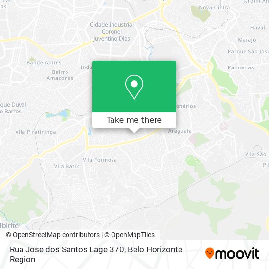 Rua José dos Santos Lage 370 map