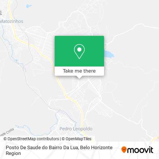 Posto De Saude do Bairro Da Lua map