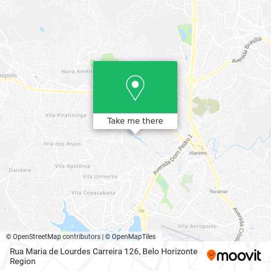 Rua Maria de Lourdes Carreira 126 map