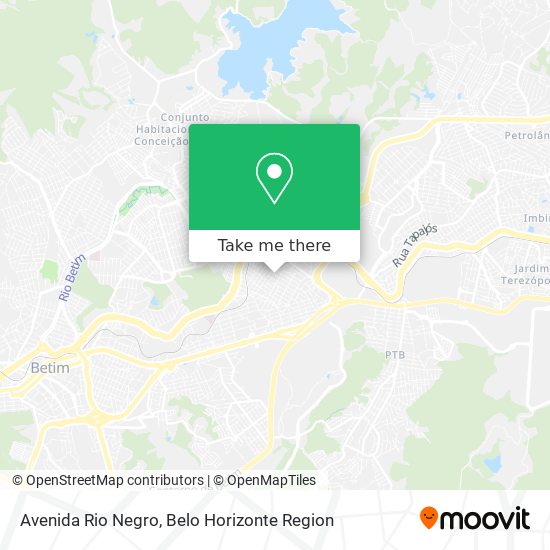 Avenida Rio Negro map