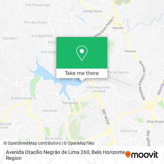 Avenida Otacílio Negrão de Lima 260 map