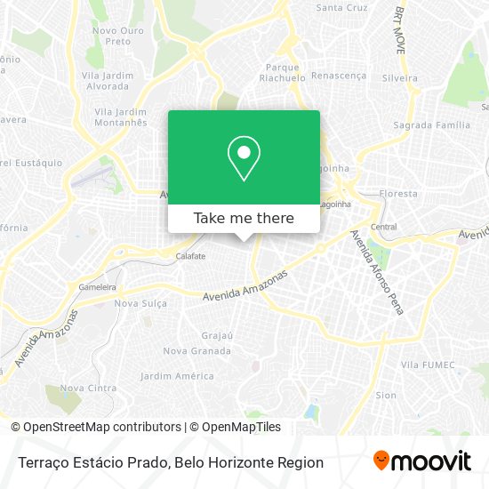 Terraço Estácio Prado map