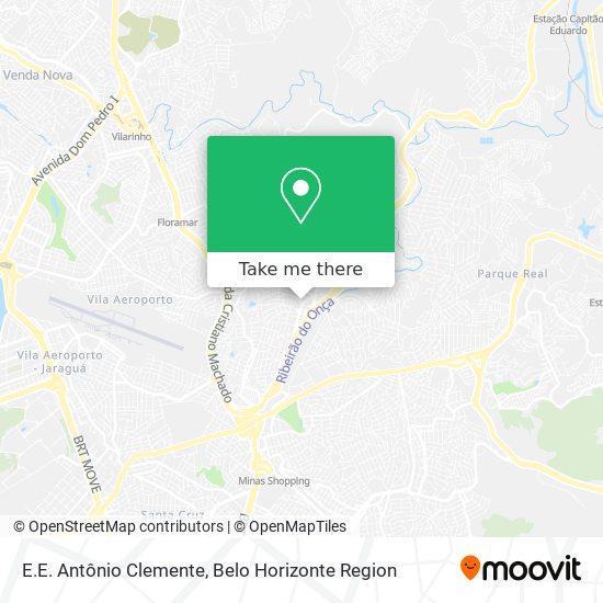 E.E. Antônio Clemente map