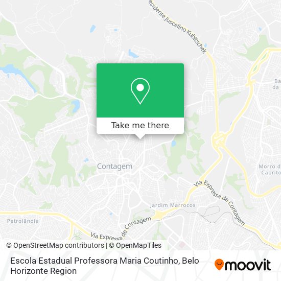 Escola Estadual Professora Maria Coutinho map